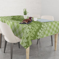 Omaomao Hawaii Cowboy Palaka Motifs Personalised Tablecloth Paniolo Festival Puakenikeni Lei LT14 - Polynesian Pride