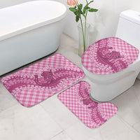 Alaka Hawaii Cowboy Palaka Motifs Personalised Bathroom Set Paniolo Festival Puakenikeni Lei LT14 - Polynesian Pride