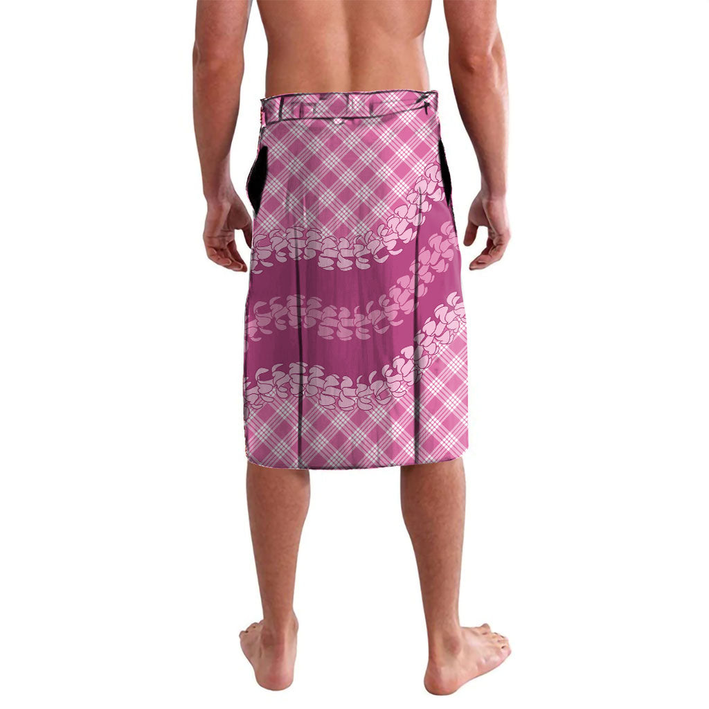 Alaka Hawaii Cowboy Palaka Motifs Personalised Lavalava Paniolo Festival Puakenikeni Lei LT14 - Polynesian Pride