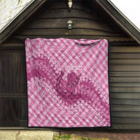 Alaka Hawaii Cowboy Palaka Motifs Personalised Quilt Paniolo Festival Puakenikeni Lei LT14 - Polynesian Pride