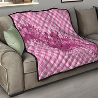 Alaka Hawaii Cowboy Palaka Motifs Personalised Quilt Paniolo Festival Puakenikeni Lei LT14 - Polynesian Pride