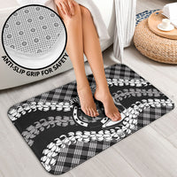 Eleele Hawaii Cowboy Palaka Motifs Personalised Bathroom Set Paniolo Festival Puakenikeni Lei LT14 - Polynesian Pride