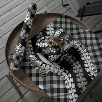 Eleele Hawaii Cowboy Palaka Motifs Personalised Wrapping Paper Paniolo Festival Puakenikeni Lei LT14 - Polynesian Pride