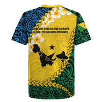 Malampa Province Rugby Jersey Vanuatu Map - Plumeria Flag Color