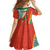 Penama Province Family Matching Summer Maxi Dress and Hawaiian Shirt Vanuatu Map - Plumeria Flag Color