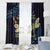 As Long As I Breathe You'll Be Remembered Window Curtain Dragonflies Memorial - Polynesian Pattern
