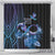 Polynesian Memorial Shower Curtain Hummingbirds Appear When Angels Are Near LT14