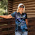 Polynesian Memorial Women Polo Shirt Hummingbirds Appear When Angels Are Near LT14
