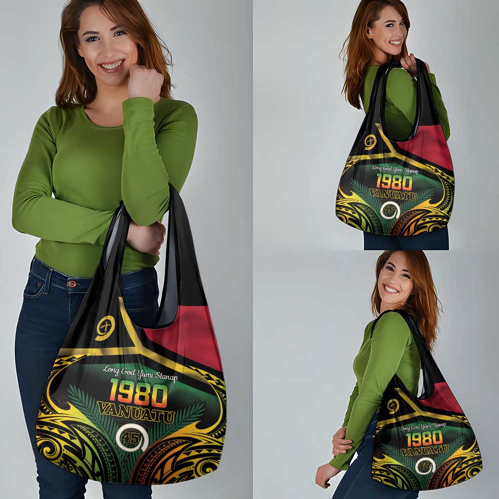 Vanuatu 1980 Grocery Bag Hapi 45 Yia Indipendens Anivesari