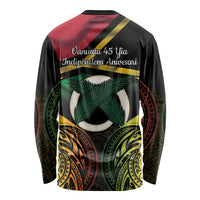 Vanuatu 1980 Long Sleeve Shirt Hapi 45 Yia Indipendens Anivesari