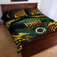 Vanuatu 1980 Quilt Bed Set Hapi 45 Yia Indipendens Anivesari