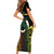 Vanuatu 1980 Short Sleeve Bodycon Dress Hapi 45 Yia Indipendens Anivesari