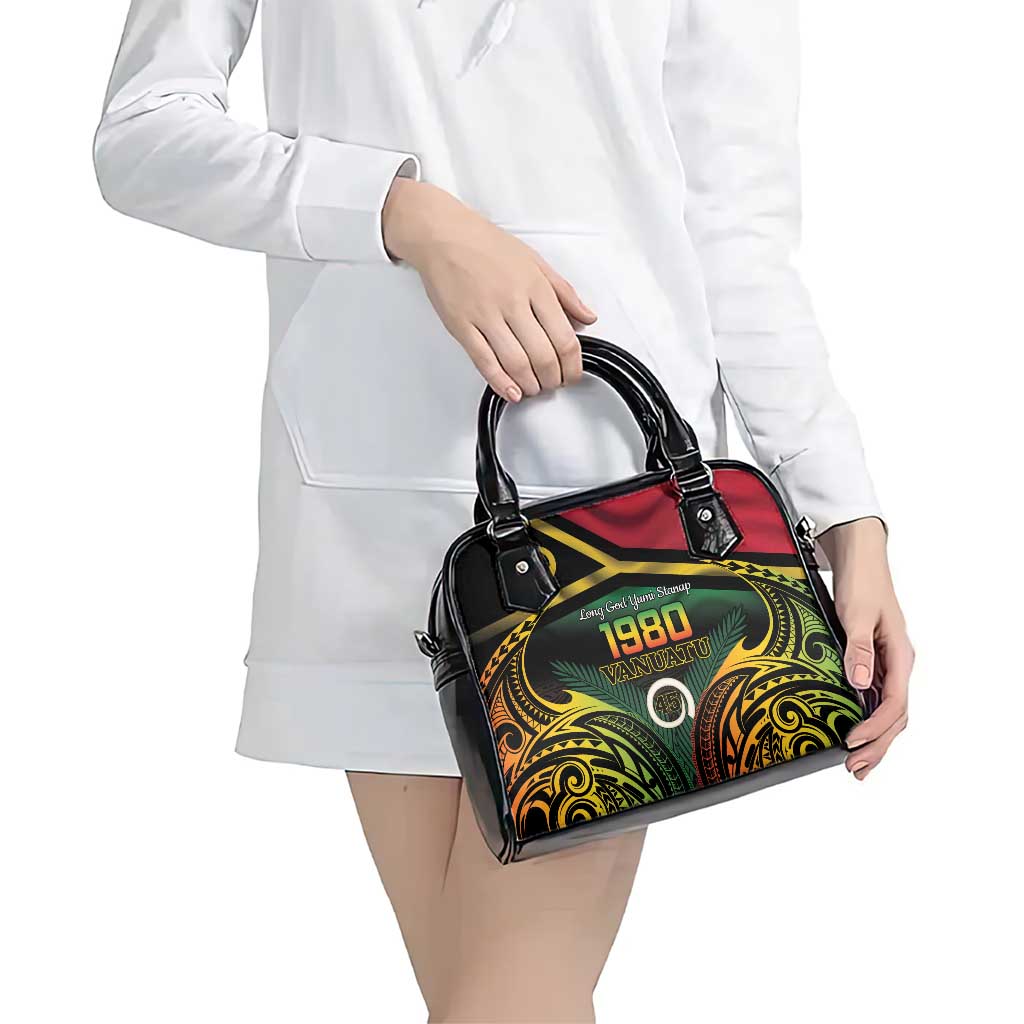 Vanuatu 1980 Shoulder Handbag Hapi 45 Yia Indipendens Anivesari