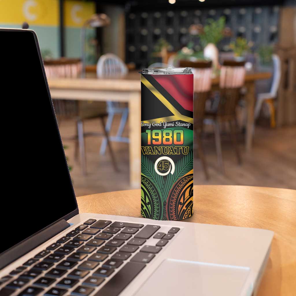 Vanuatu 1980 Skinny Tumbler Hapi 45 Yia Indipendens Anivesari