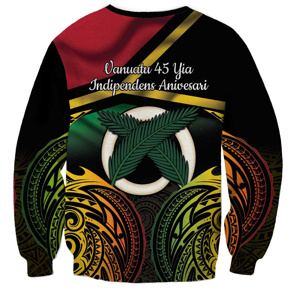 Vanuatu 1980 Sweatshirt Hapi 45 Yia Indipendens Anivesari