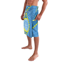 Personalised Palau Independence Day Lavalava Belau Coat Of Arms Polynesian Curve Style LT14 - Polynesian Pride