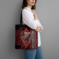 Aotearoa Iwi Ngapuhi Tote Bag NZ Maori Humpback Whale Taniko Motifs LT14 - Polynesian Pride