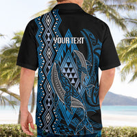 Aotearoa Iwi Ngati Porou Personalised Hawaiian Shirt NZ Maori Humpback Whale Taniko Motifs LT14 - Polynesian Pride