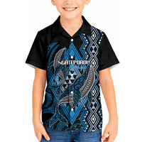 Aotearoa Iwi Ngati Porou Personalised Hawaiian Shirt NZ Maori Humpback Whale Taniko Motifs LT14 - Polynesian Pride