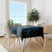 Aotearoa Iwi Ngati Porou Tablecloth NZ Maori Humpback Whale Taniko Motifs LT14 - Polynesian Pride