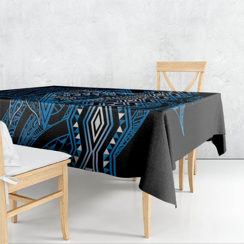 Aotearoa Iwi Ngati Porou Tablecloth NZ Maori Humpback Whale Taniko Motifs LT14 - Polynesian Pride