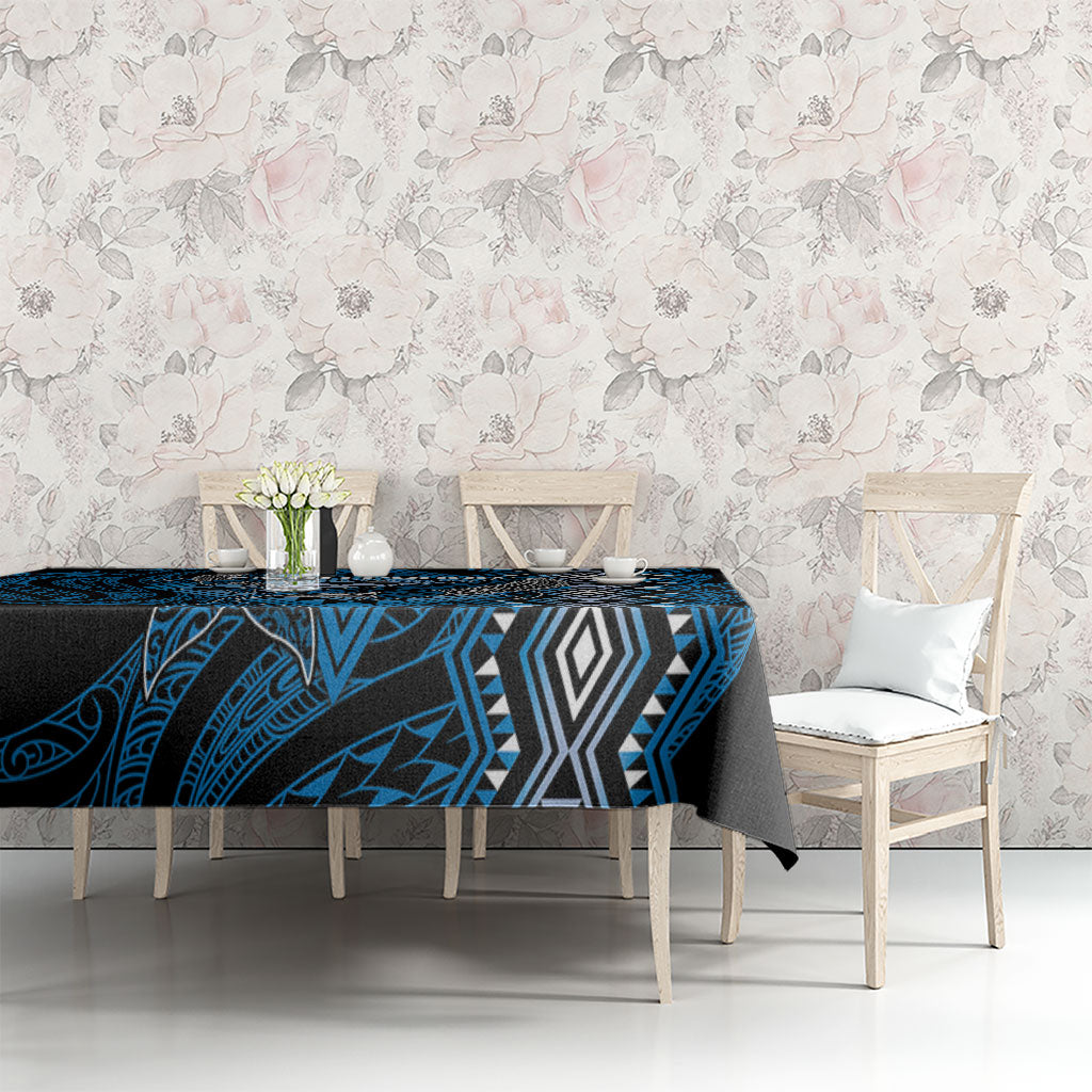 Aotearoa Iwi Ngati Porou Tablecloth NZ Maori Humpback Whale Taniko Motifs LT14 - Polynesian Pride