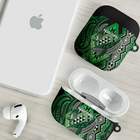 Aotearoa Iwi Ngai Tahu AirPods Case NZ Maori Humpback Whale Taniko Motifs LT14 - Polynesian Pride