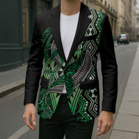 Aotearoa Iwi Ngai Tahu Personalised Blazer NZ Maori Humpback Whale Taniko Motifs LT14 - Polynesian Pride