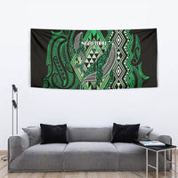 Aotearoa Iwi Ngai Tahu Tapestry NZ Maori Humpback Whale Taniko Motifs LT14 - Polynesian Pride
