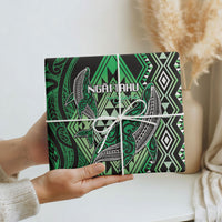 Aotearoa Iwi Ngai Tahu Wrapping Paper NZ Maori Humpback Whale Taniko Motifs LT14 - Polynesian Pride