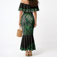 Aotearoa Iwi Ngati Pikiao Personalised Mermaid Dress NZ Maori Humpback Whale Taniko Motifs LT14 - Polynesian Pride