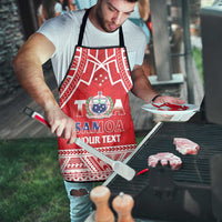 Samoa Rugby Custom Apron Toa Samoa Pacific Sporty Red - Polynesian Pride