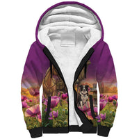 ANZAC Day Sherpa Hoodie Lest We Forget The Animals Of War
