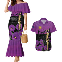 ANZAC Soldier and War Animals Couples Matching Mermaid Dress and Hawaiian Shirt We Will Remember Them