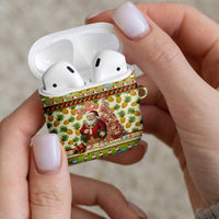 Hawaiian Santa Aloha Pineapple Christmas AirPods Case Mele Kalikimaka - Polynesian Pride