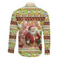 Hawaiian Santa Aloha Pineapple Christmas Family Matching Summer Maxi Dress and Hawaiian Shirt Mele Kalikimaka LT15 - Polynesian Pride