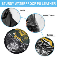 New Zealand and South Africa Rugby Spare Tire Cover Maori Kiwi With Springboks