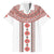 Bulgarian Embroidery Style Seamless Pattern Family Matching Long Sleeve Bodycon Dress and Hawaiian Shirt