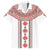 Bulgarian Embroidery Style Seamless Pattern Family Matching Short Sleeve Bodycon Dress and Hawaiian Shirt