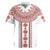 Bulgarian Embroidery Style Seamless Pattern Rugby Jersey