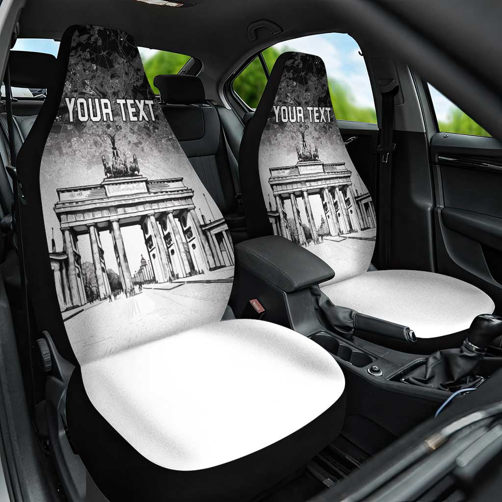 Personalized Germany Berlin Wall Car Seat Cover Tag der Deutschen Einheit