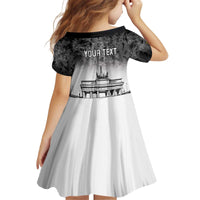 Personalized Germany Berlin Wall Kid Short Sleeve Dress Tag der Deutschen Einheit