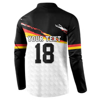 Custom Germany Football Button Sweatshirt Come On DFB-Team