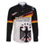 Custom Germany Football Family Matching Long Sleeve Bodycon Dress and Hawaiian Shirt Come On DFB-Team