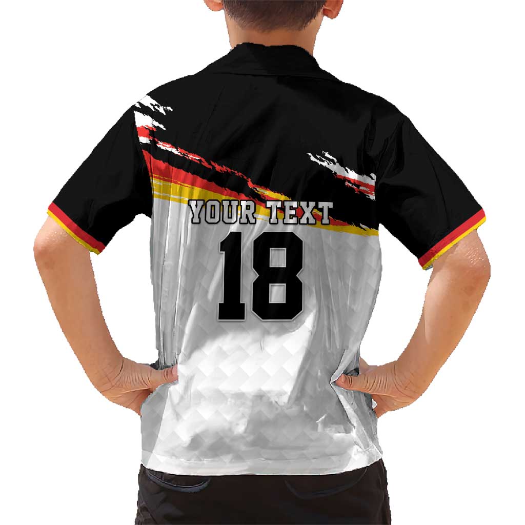 Custom Germany Football Kid Hawaiian Shirt Come On DFB-Team