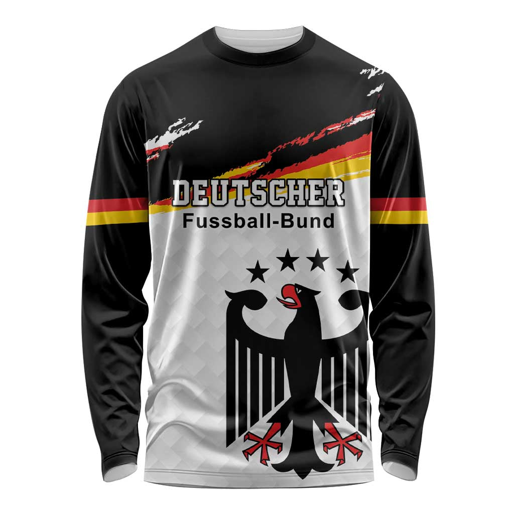Custom Germany Football Long Sleeve Shirt Come On DFB-Team