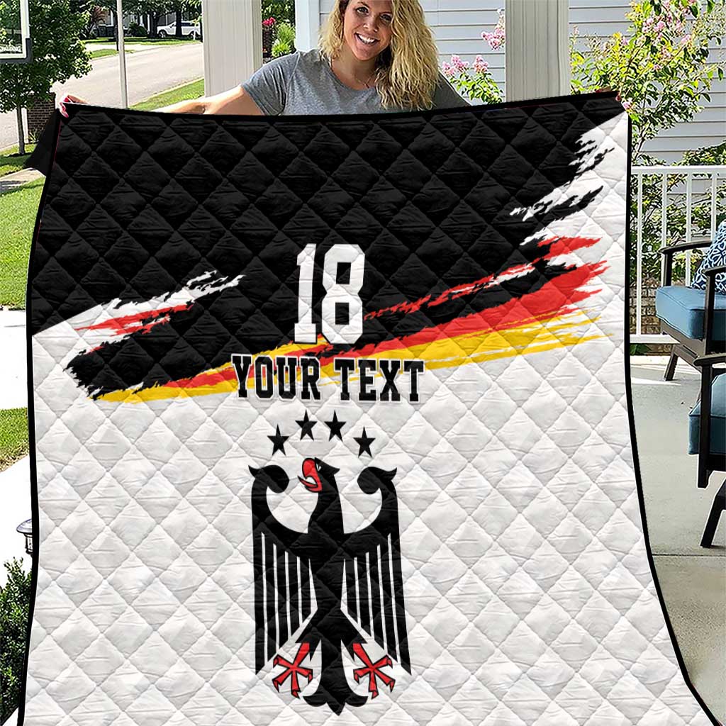 Custom Germany Football Quilt Come On DFB-Team