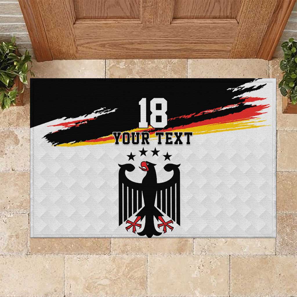 Custom Germany Football Rubber Doormat Come On DFB-Team