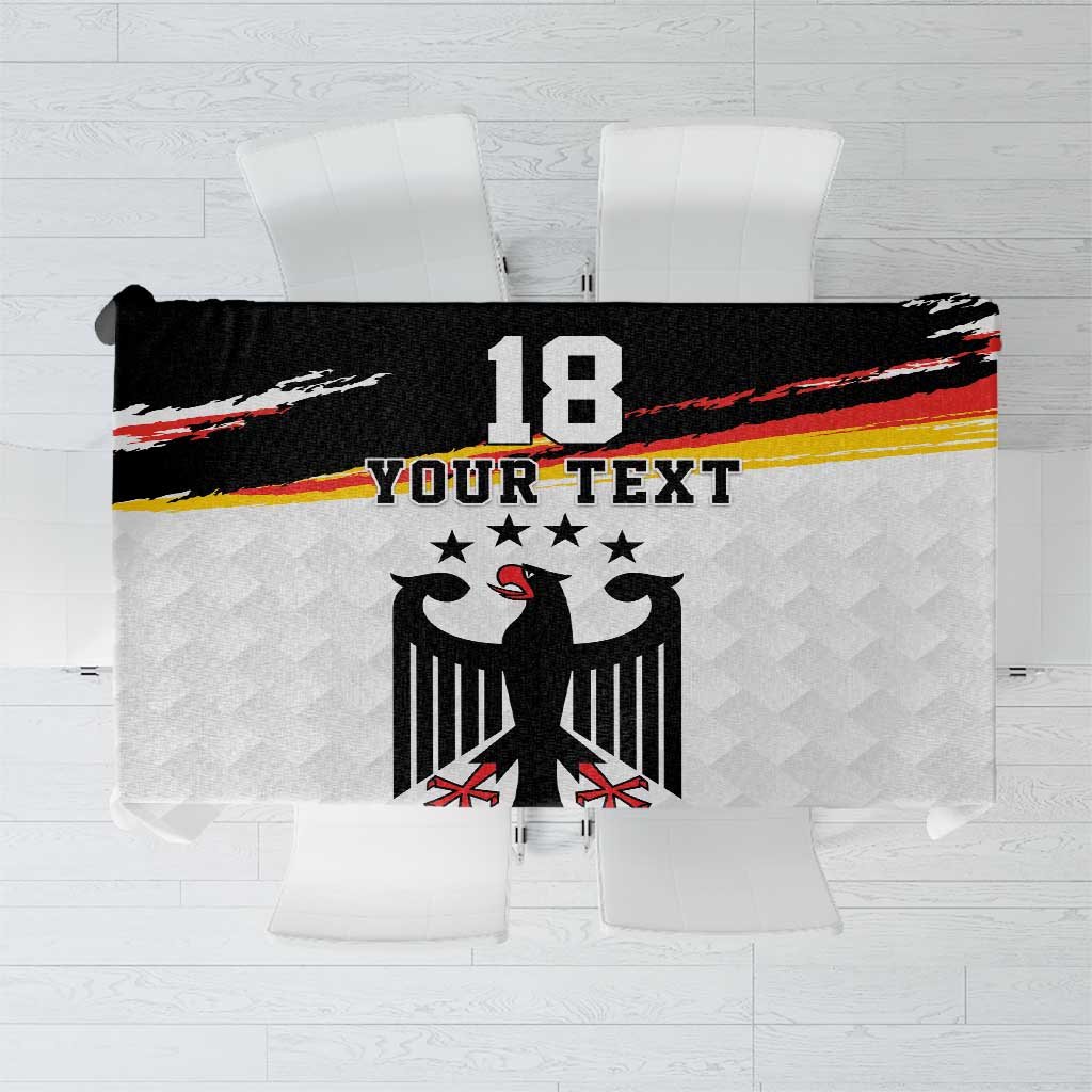 Custom Germany Football Tablecloth Come On DFB-Team