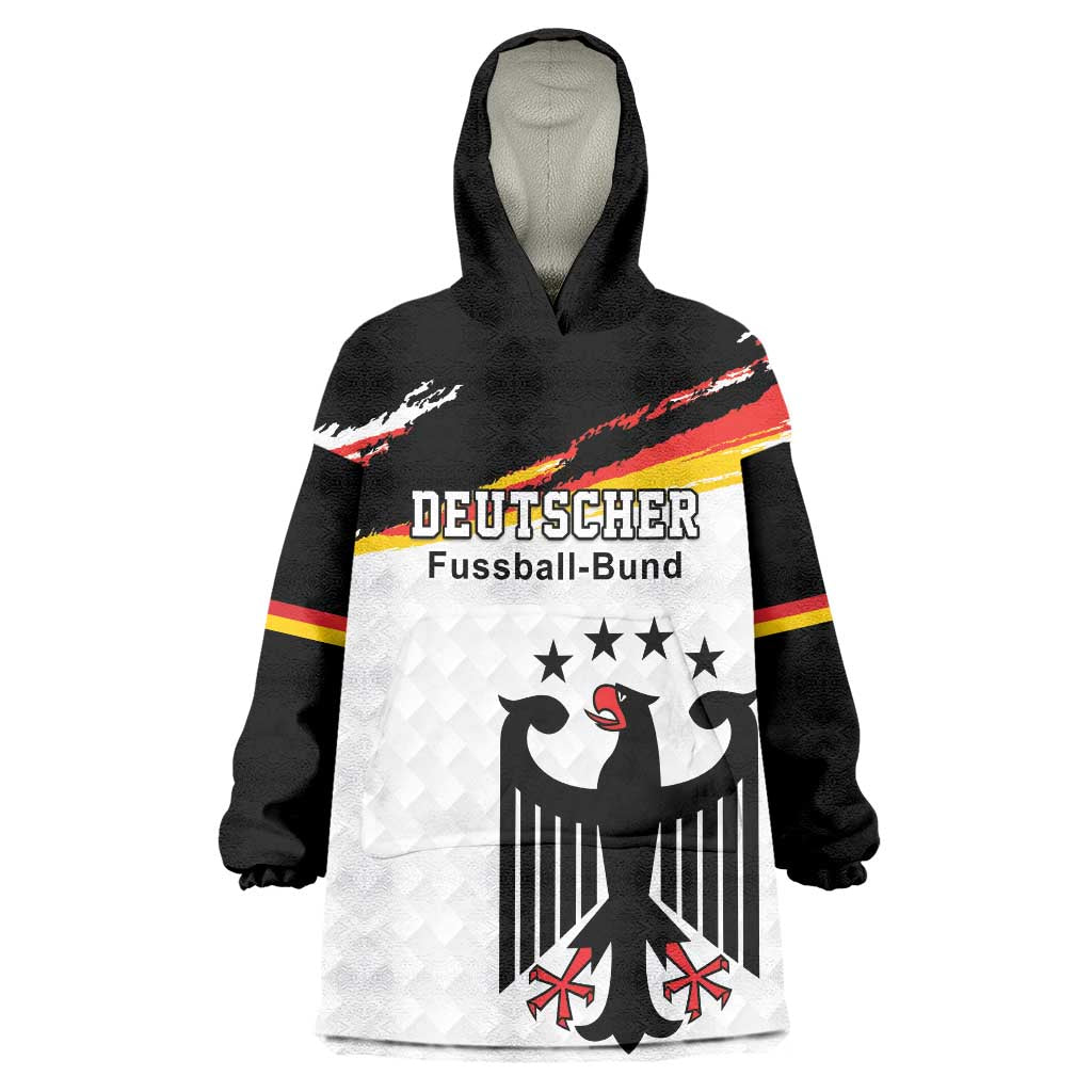 Custom Germany Football Wearable Blanket Hoodie Come On DFB-Team